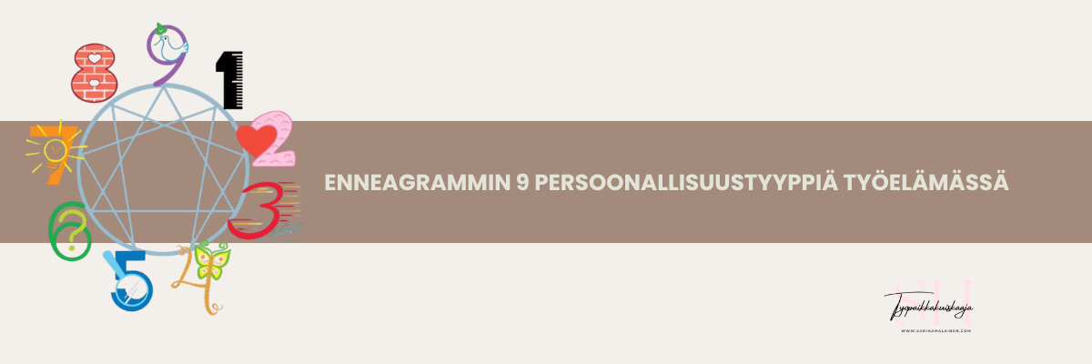 Enneagrammin 9 persoonallisuustyyppiä työelämässä – enneagrammikaavio